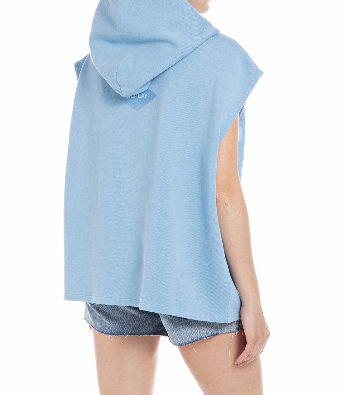 SECOND LIFE オーガニックコットンスウェットシャツ 詳細画像 ブルー 2